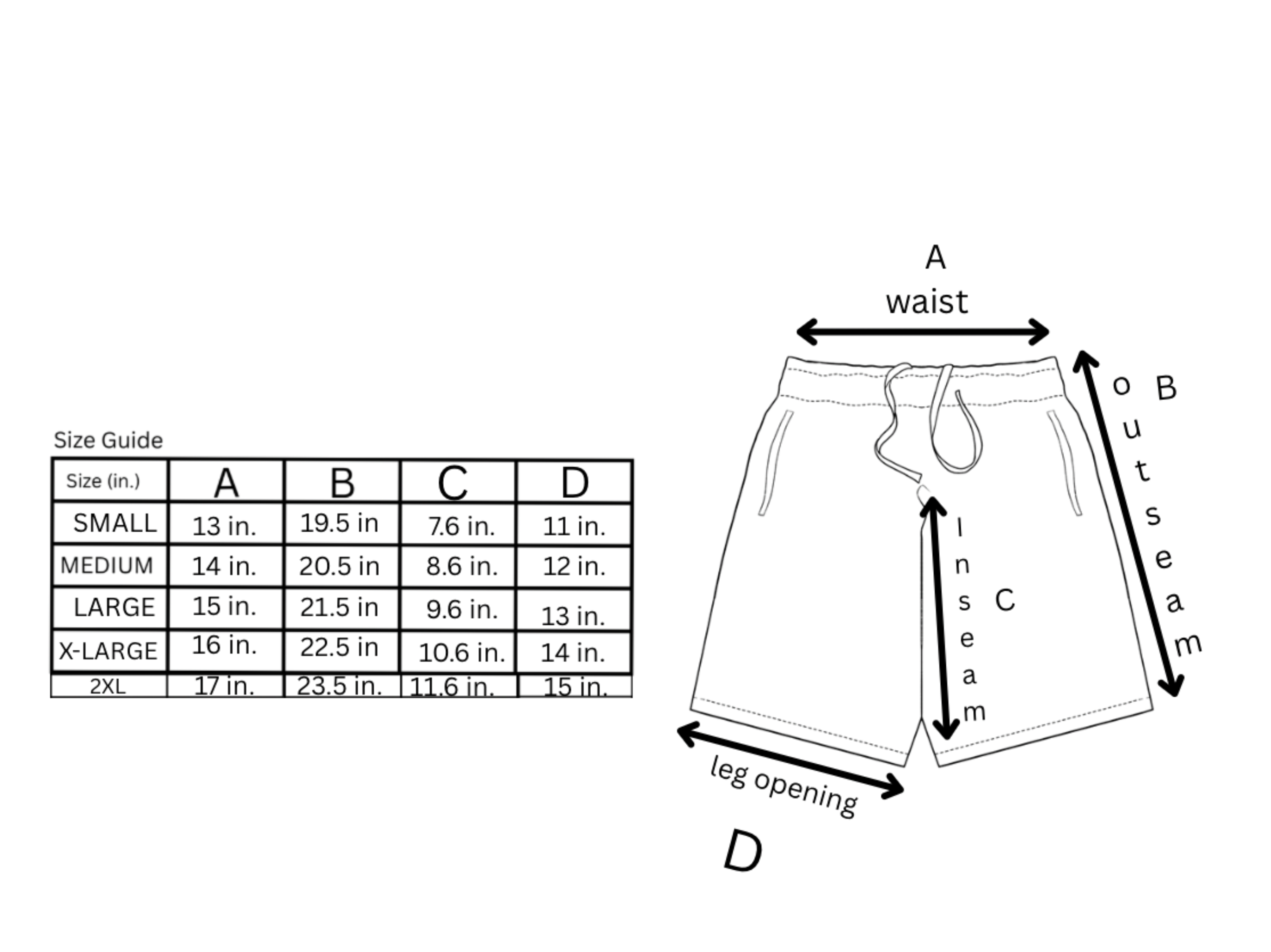 Contrast Stitch Shorts (Grey)