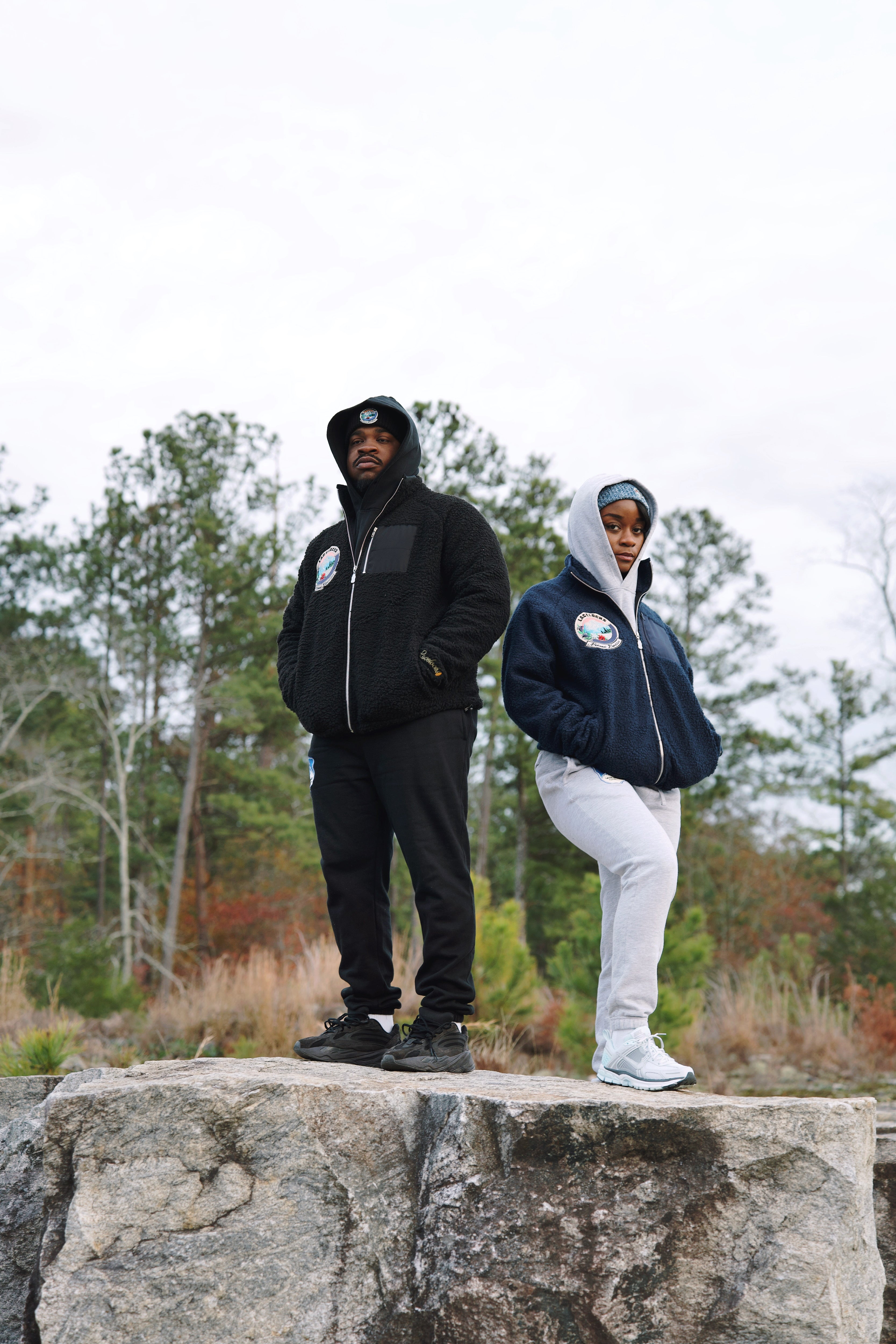 Nat’l Expedition Sweatpants (Grey & Black)