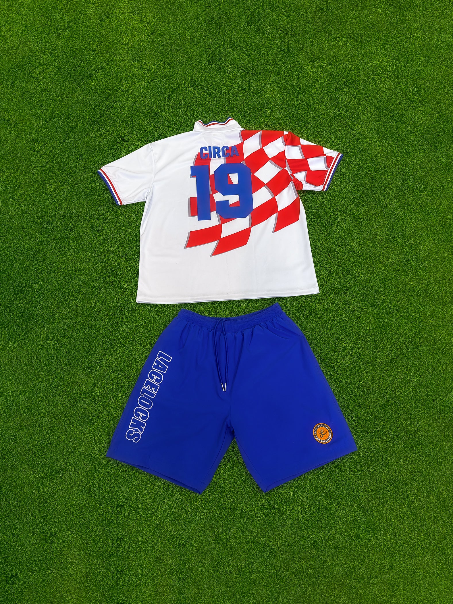 Lacelocks Reflective Shorts (Royal Blue)
