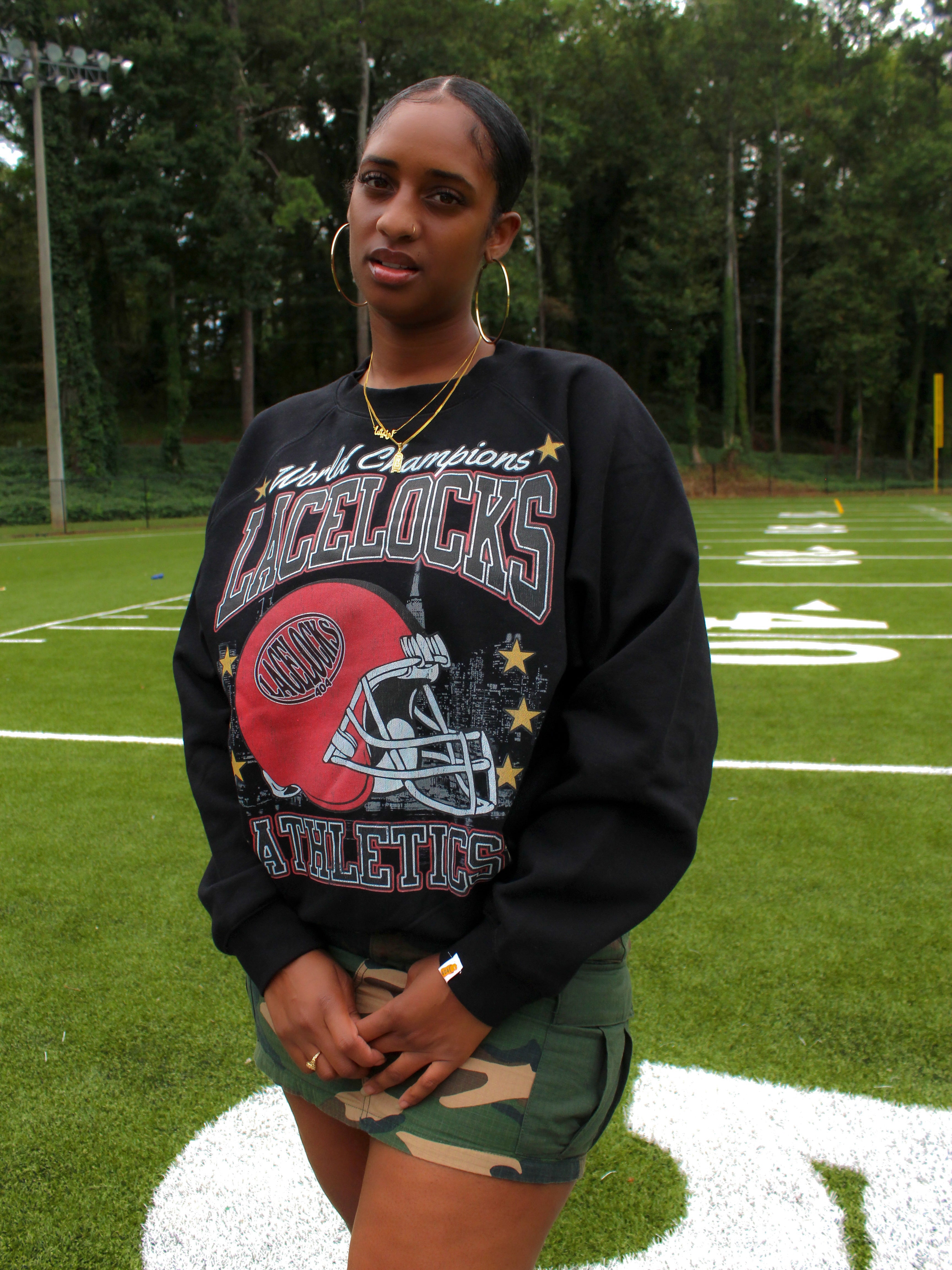 Lacelocks ‘Oval Helmet’ Tee (Atl)