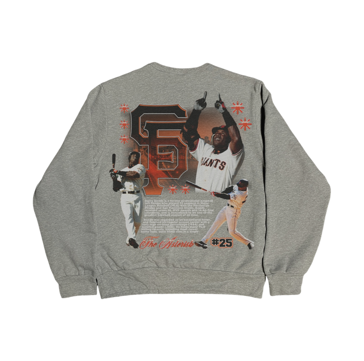 Lacelocks “Bonds” Crewneck (Grey & Black)