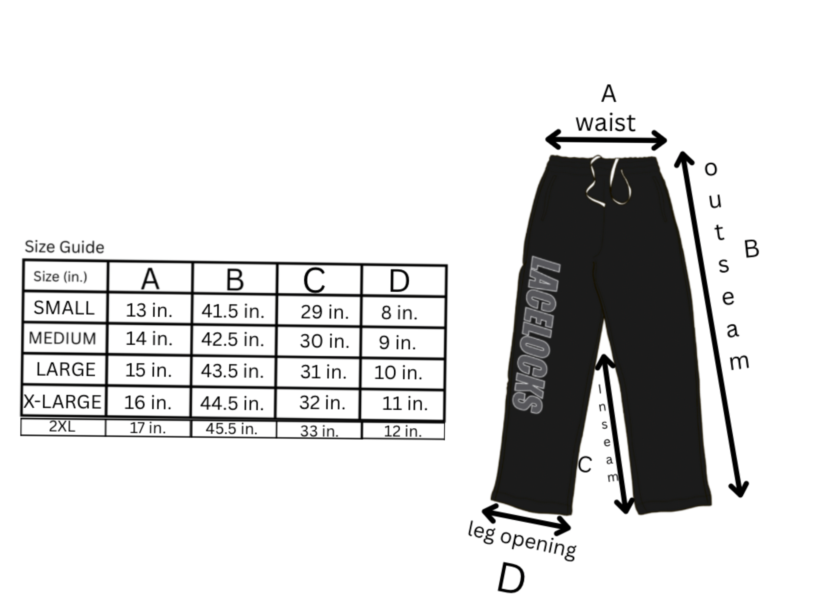 ‘Everyday’ Nylon Trackpants (Black)