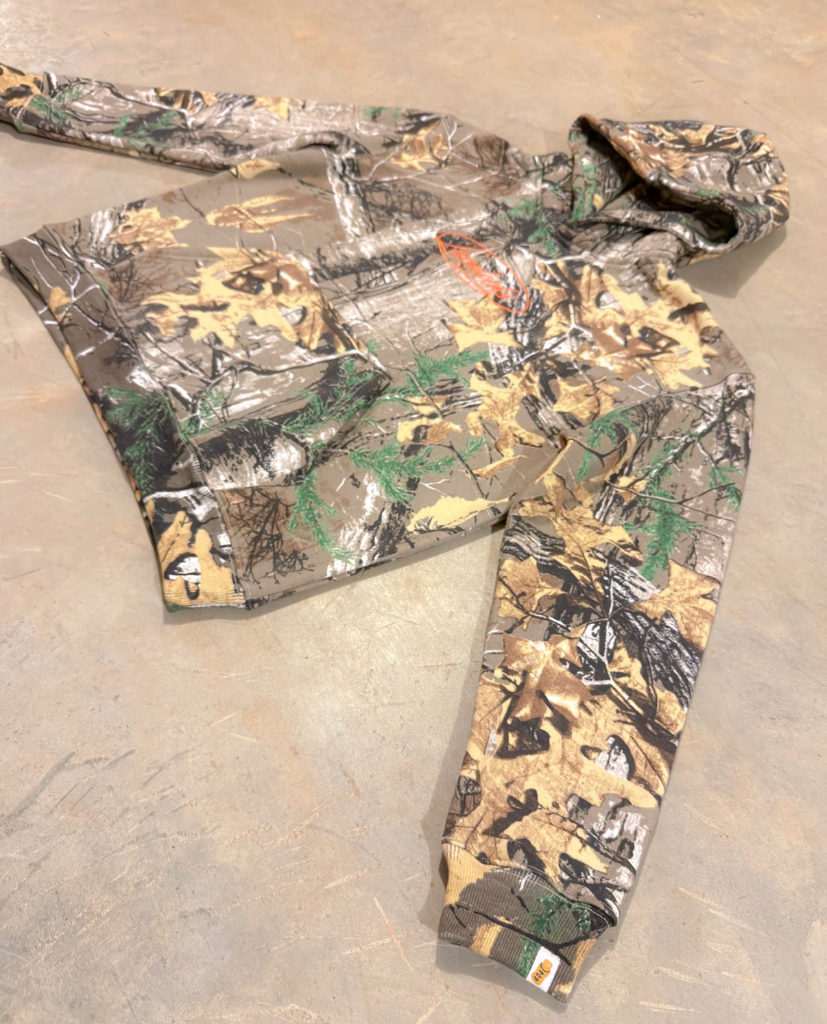 ‘Culture Oval’ Tree Camo Hoodie