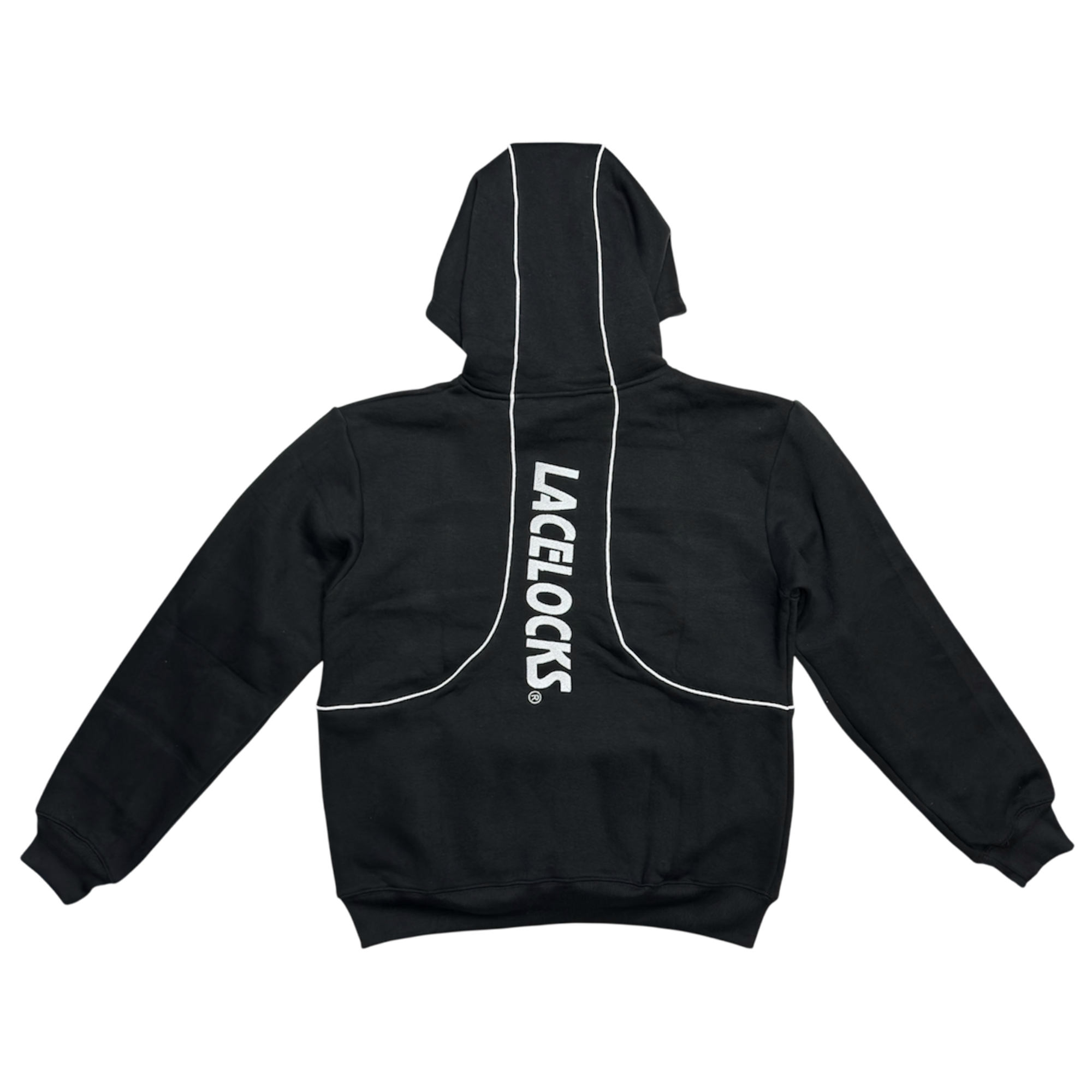 Lacelocks Oval Hoodie (Black)