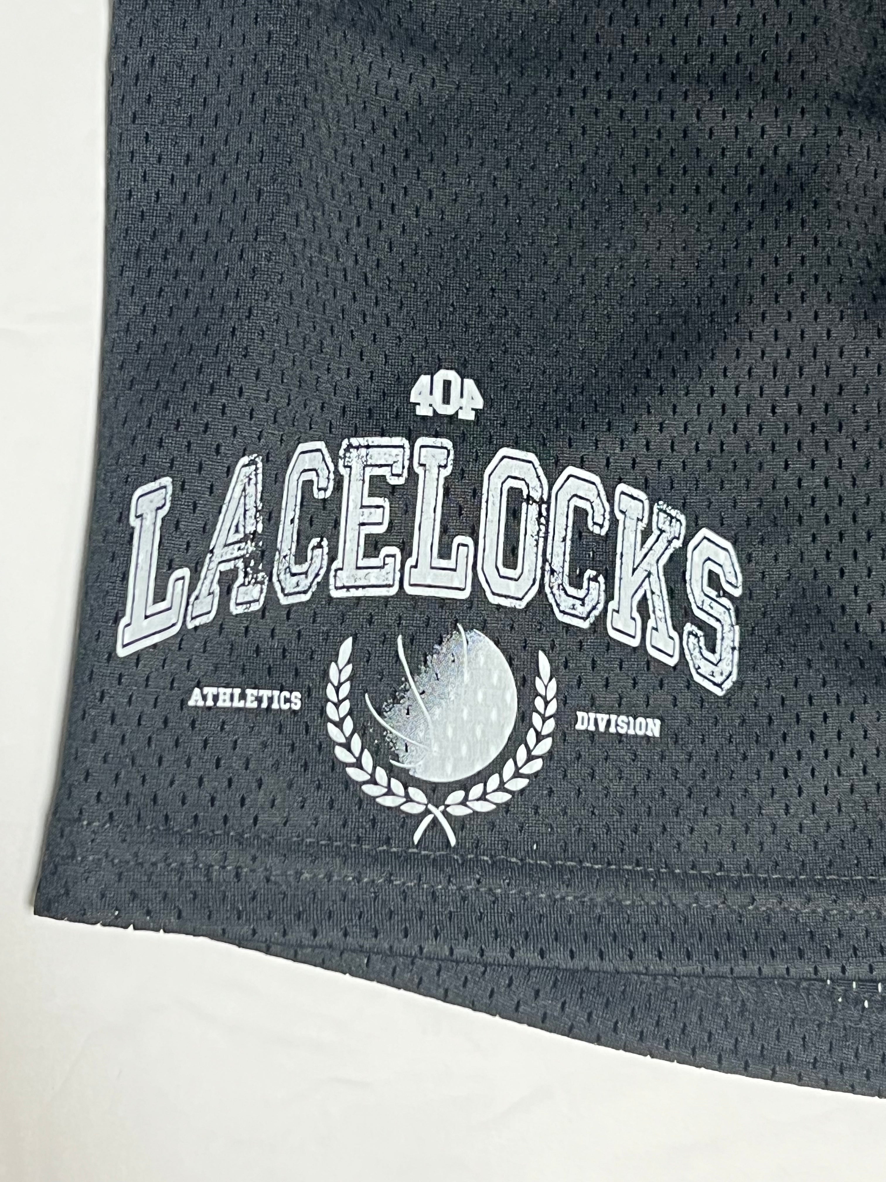 Lacelocks ‘Crest’ Shorts (Blk/Wht)