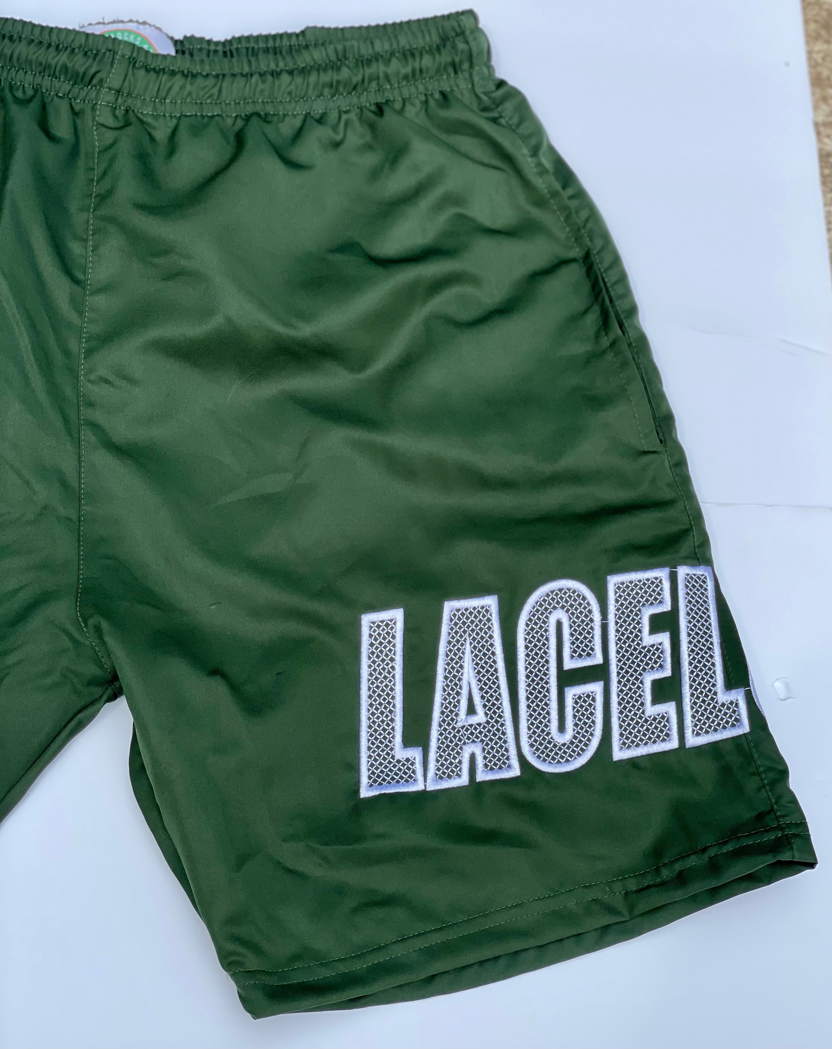 Lacelocks ‘Trail’ Shorts (Dark Green)