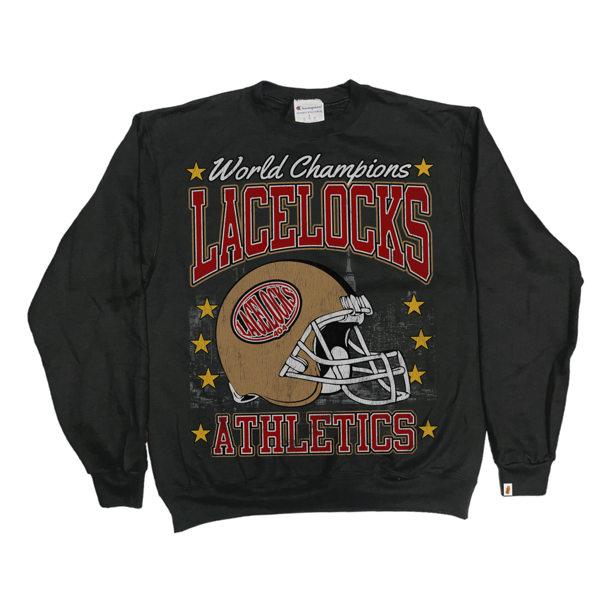 Lacelocks ‘Oval Helmet’ Crewneck (SF)