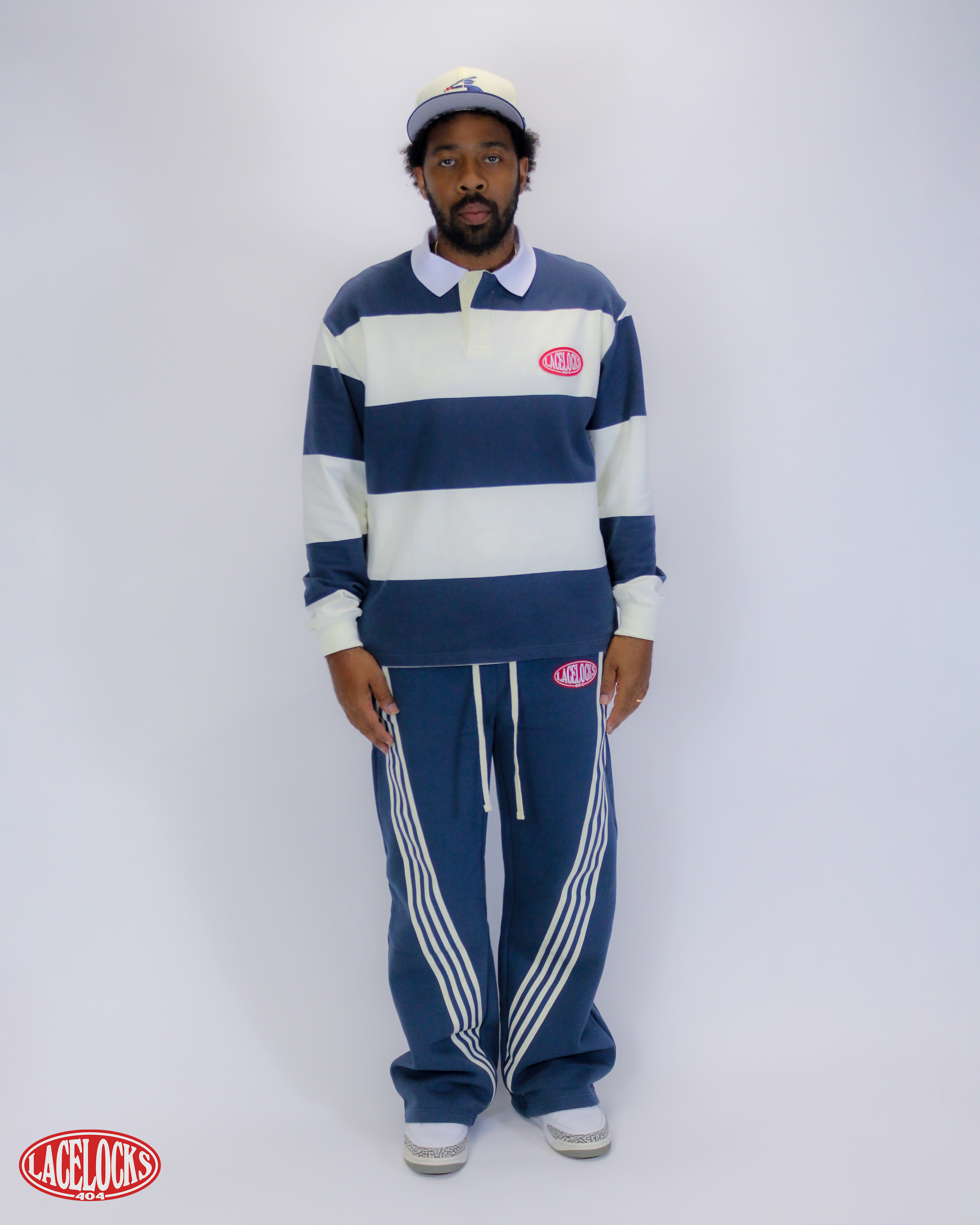 Lacelocks Rugby Polo (Navy)