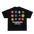 Lacelocks Billiards v2 Tee (White & Black)