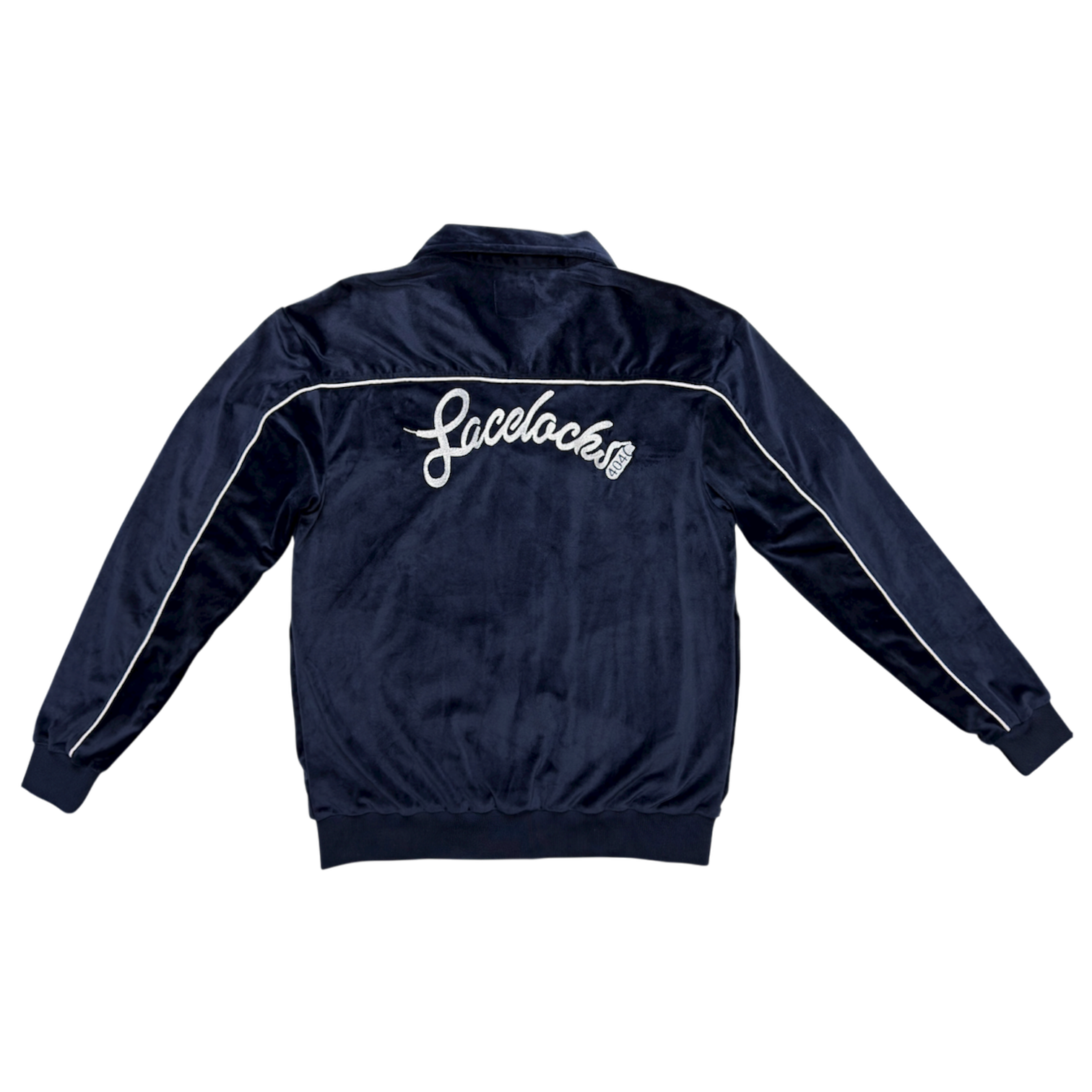Lacelocks Velour Jacket (Navy)