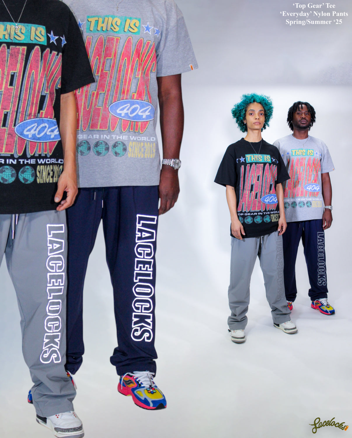 ‘Everyday’ Nylon Trackpants (Navy)