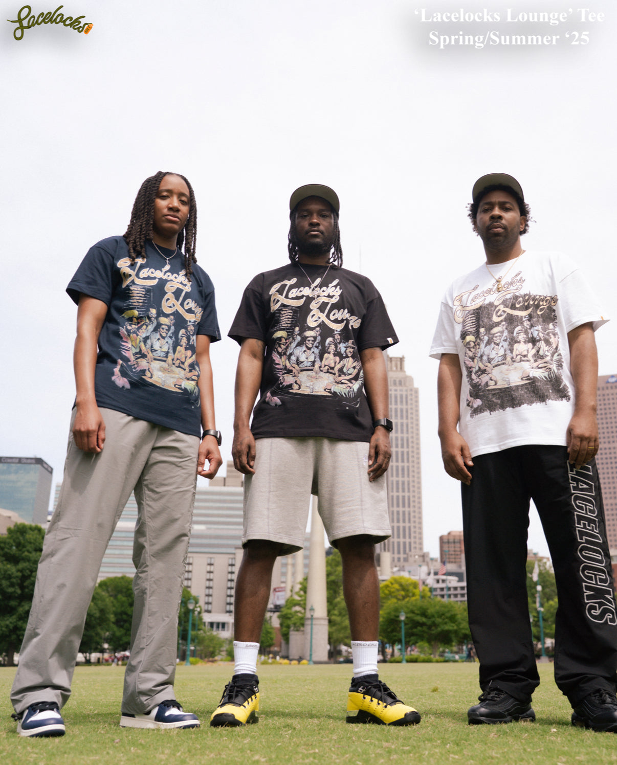 ‘Lacelocks Lounge’ Tee (3 colors)