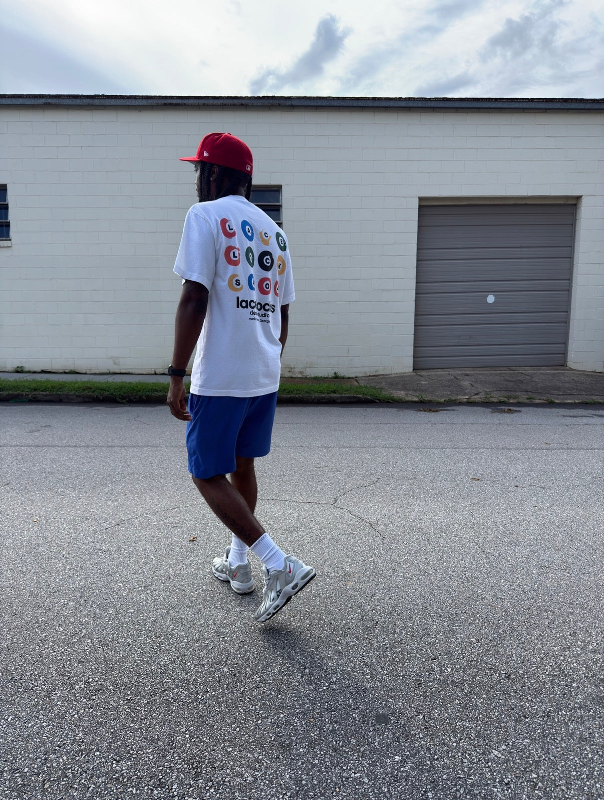 Lacelocks Billiards v2 Tee (White)