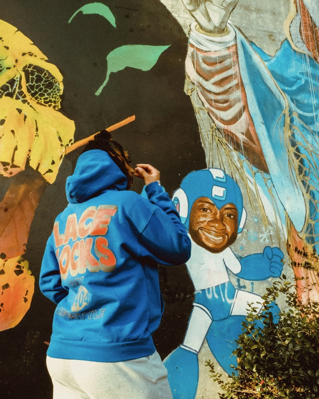 Lacelocks “Global” Hoodie (Blue)