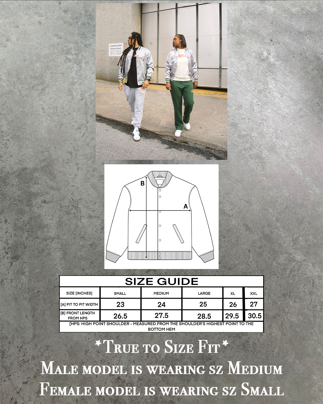 Lacelocks Satin Bomber