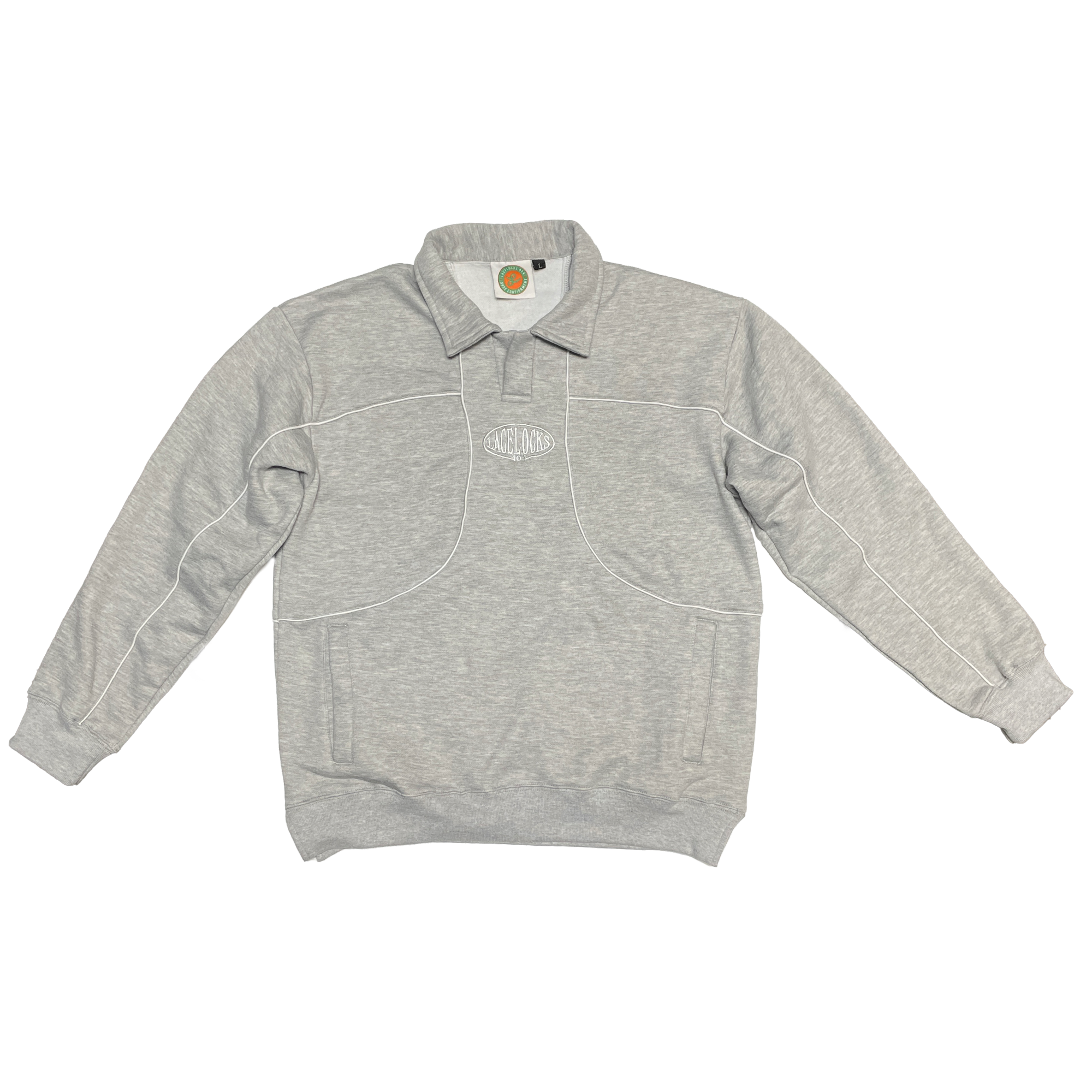 Lacelocks Oval Crewneck (Grey)