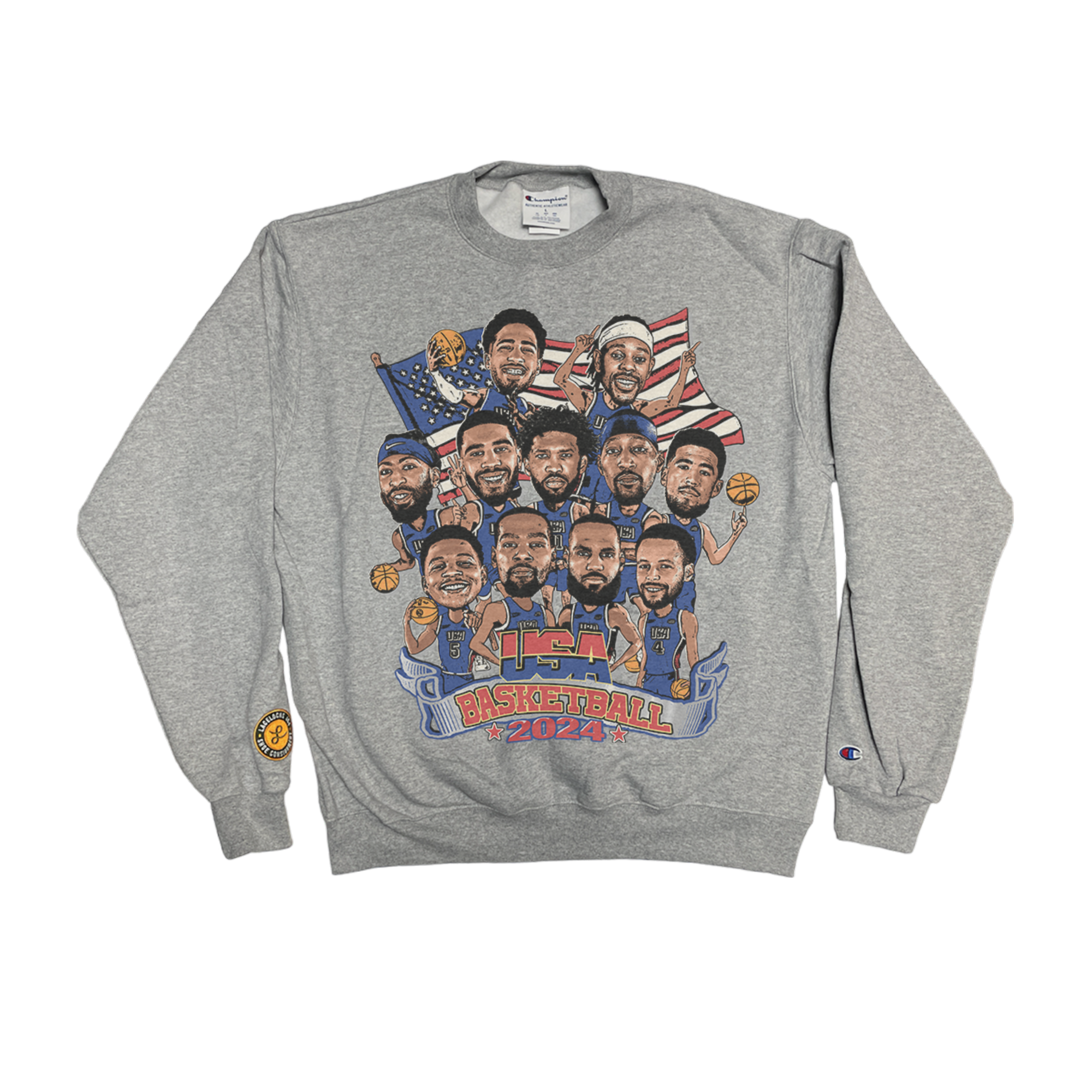 Lacelocks ‘USA Basketball 2024’ Crewneck