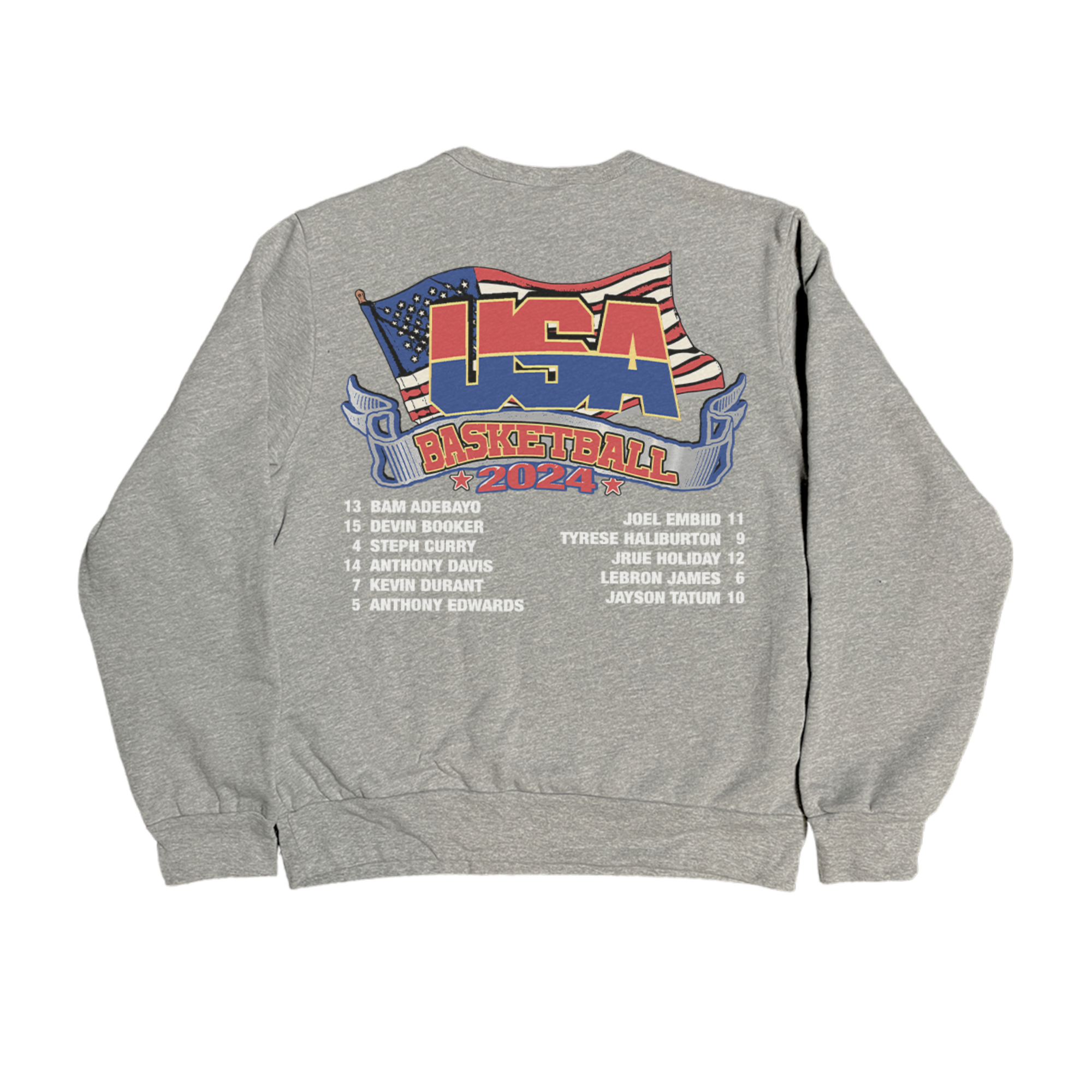 Lacelocks ‘USA Basketball 2024’ Crewneck