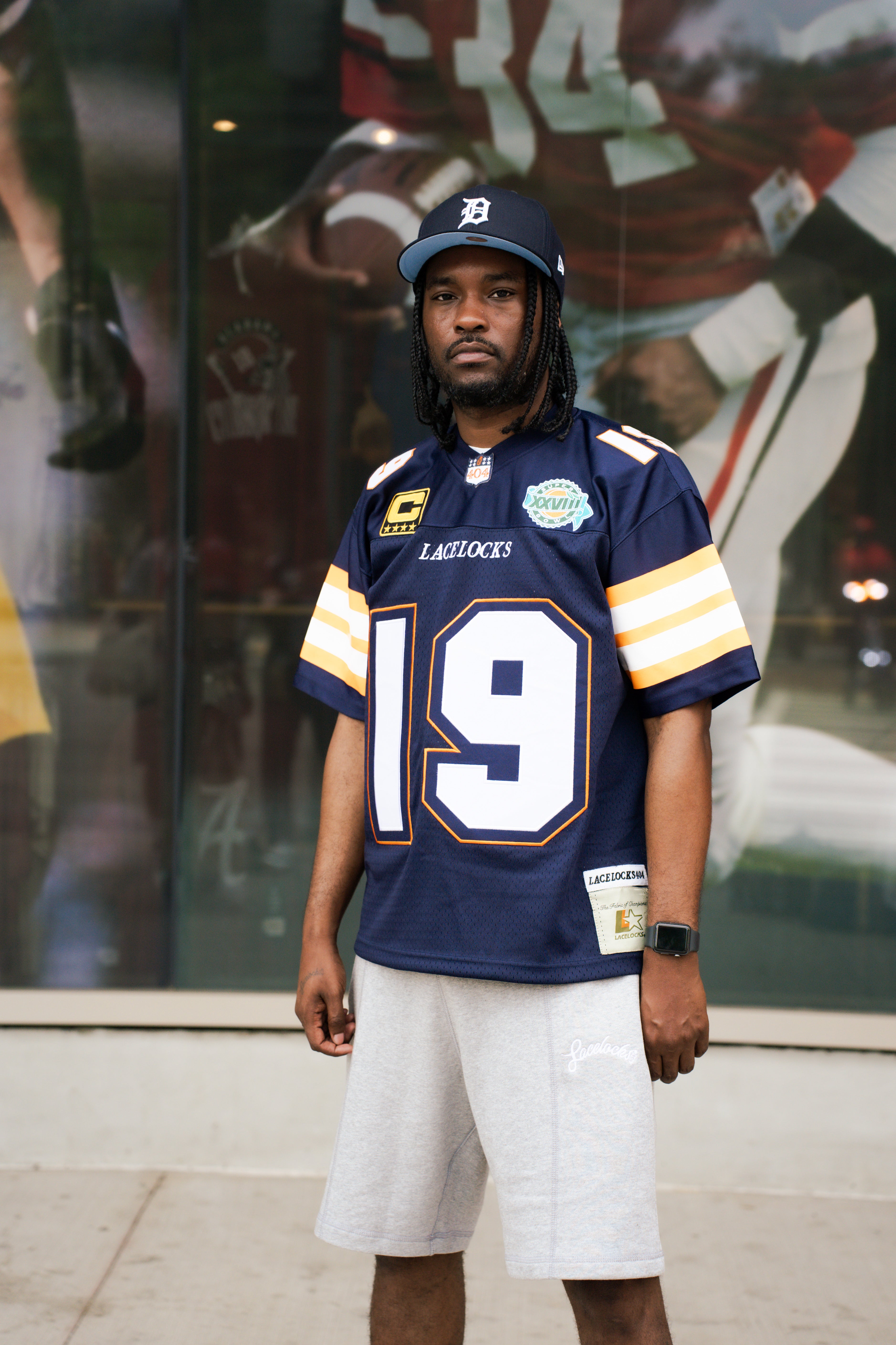 Lacelocks ‘Game Day’ Jersey (Navy)