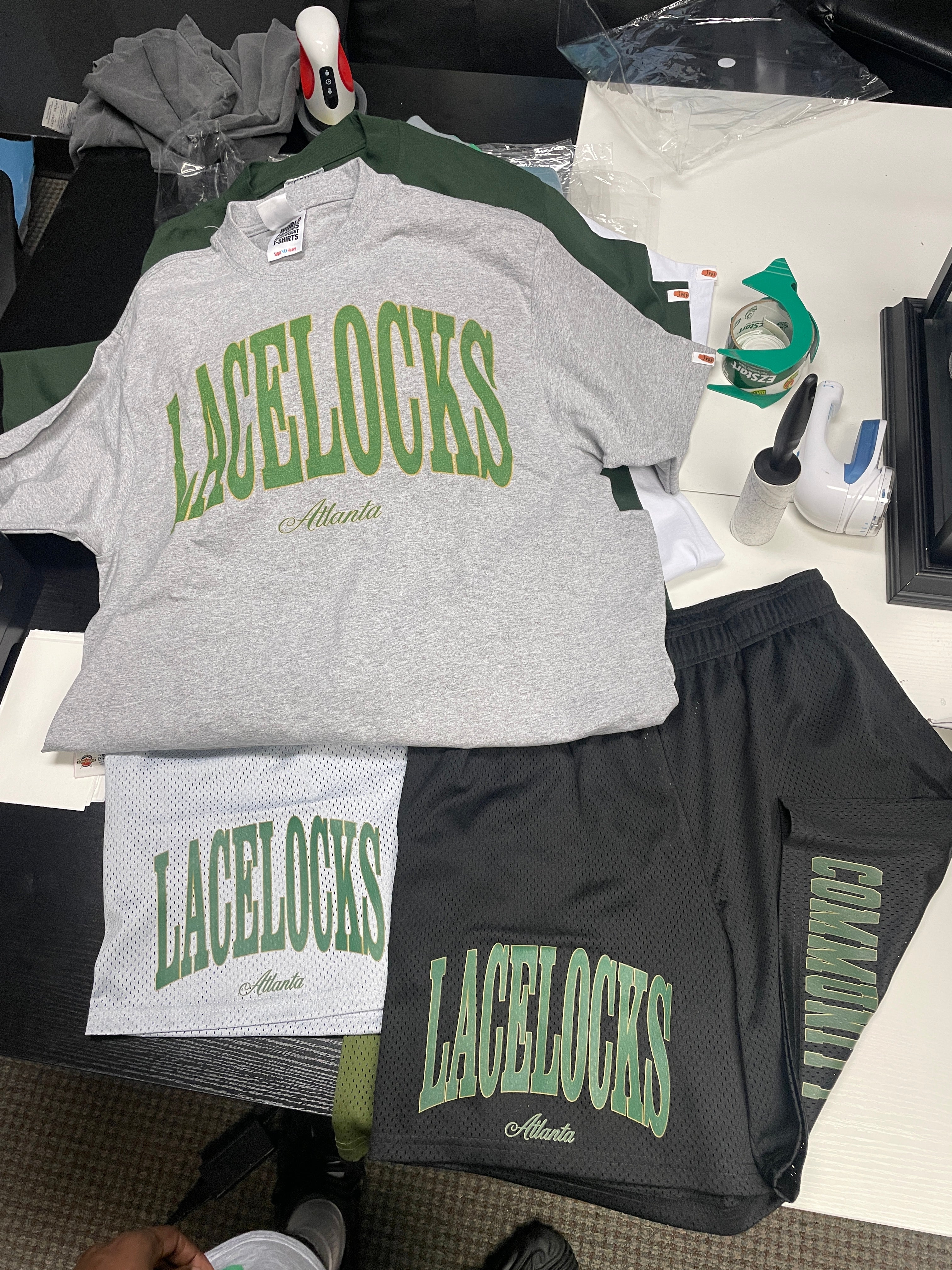 Lacelocks ‘Community’ Shorts (Black)