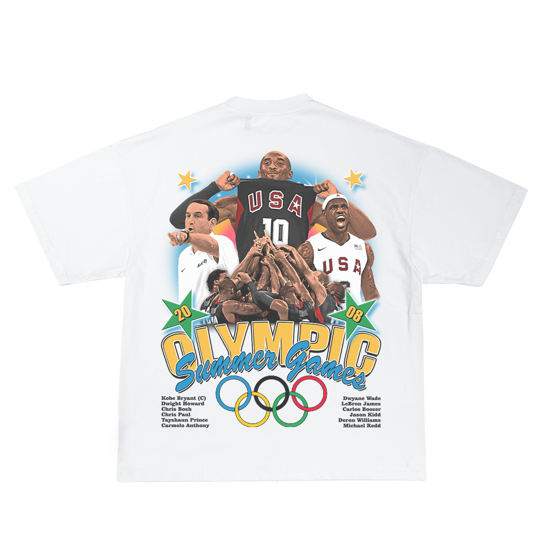 Lacelocks ‘Redeem Team’ Tee (Grey & White)