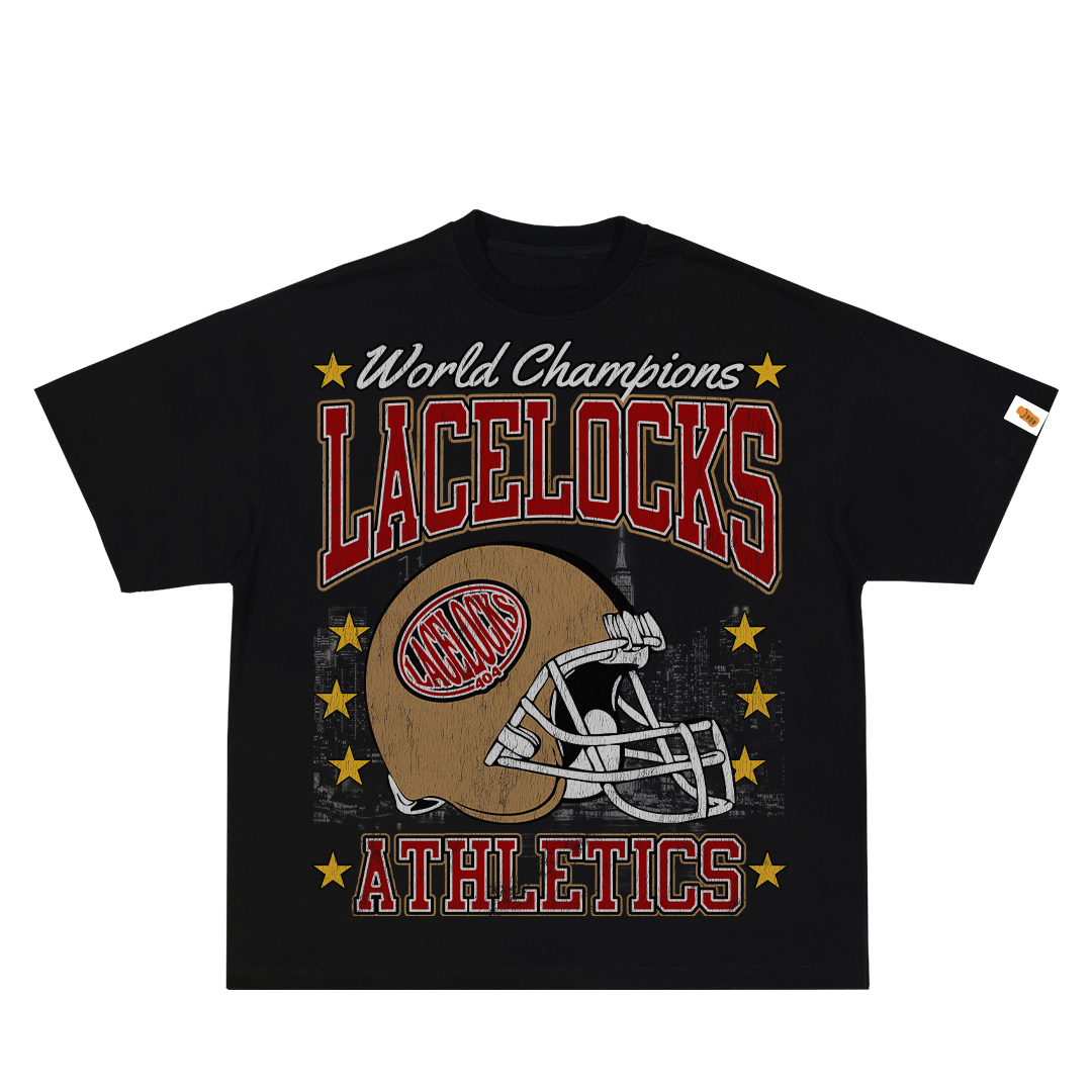 Lacelocks ‘Oval Helmet’ Tee (SF)