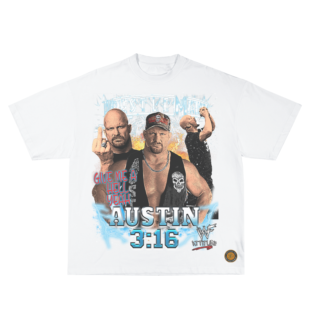 Lacelocks ‘Stone Cold’ Tee (White & Vintage Black)