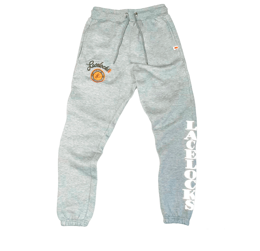 Lacelocks "Reflective" Sweatpants (Navy and Grey) - Lacelocks404