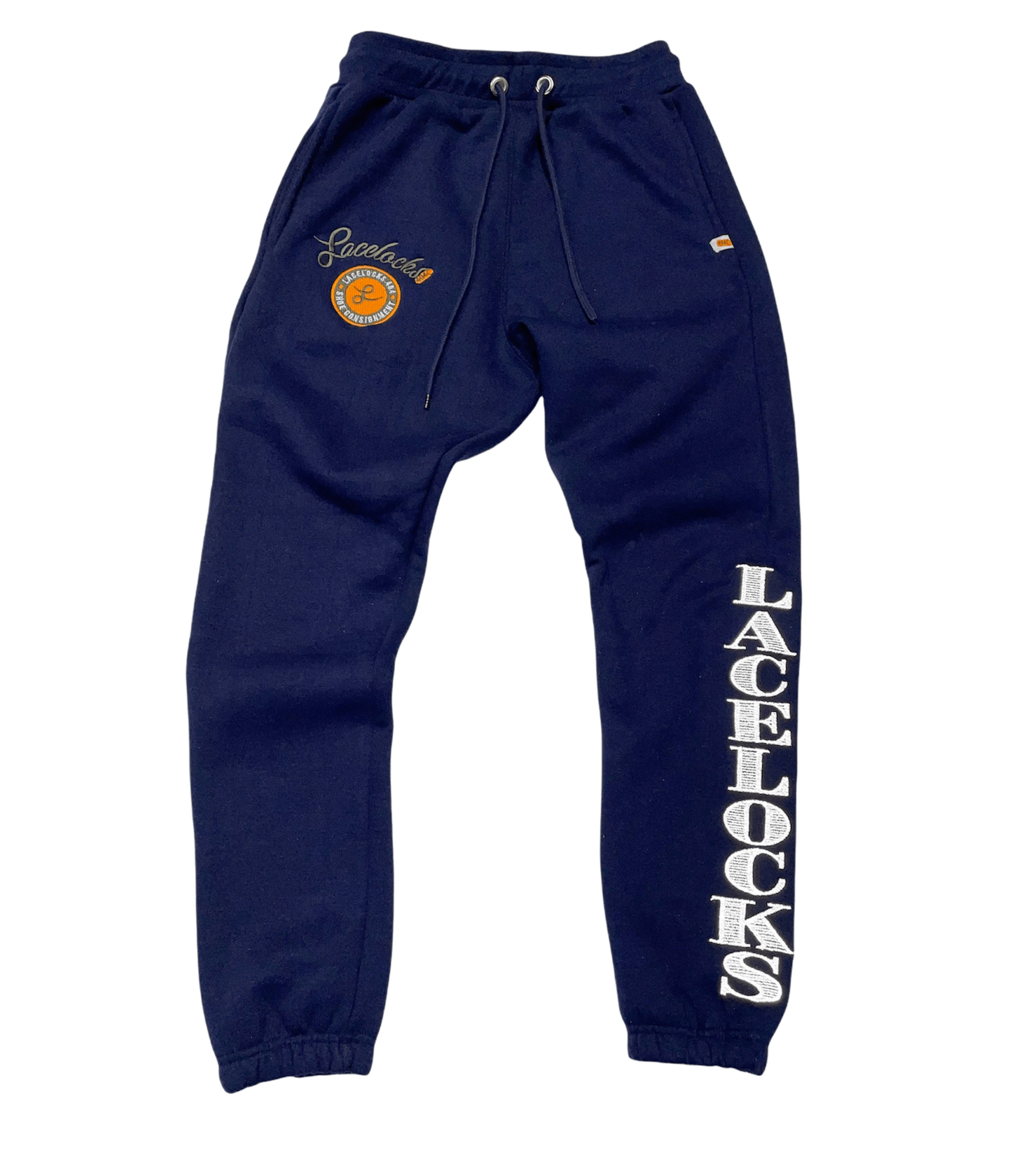 Lacelocks "Reflective" Sweatpants (Navy and Grey) - Lacelocks404