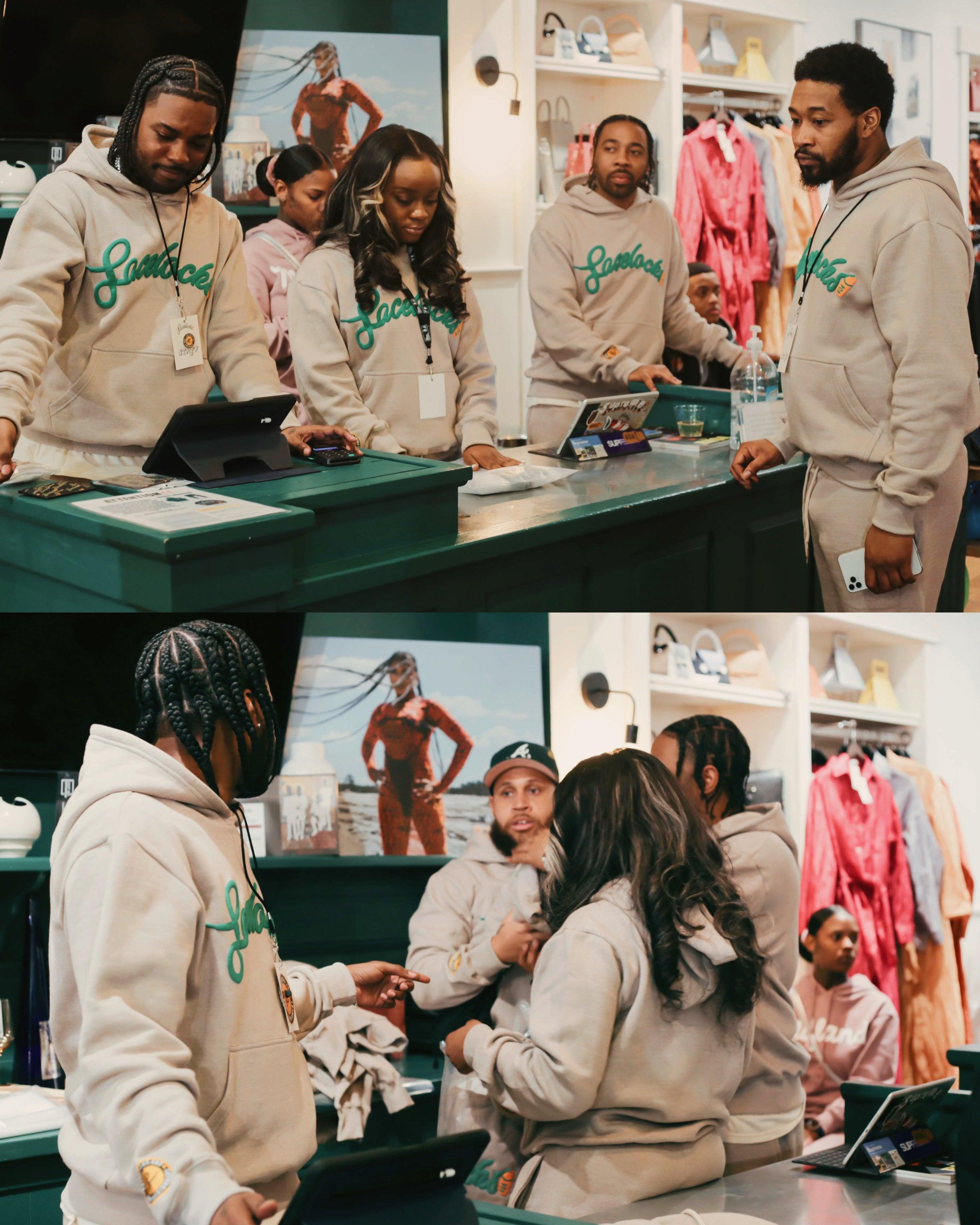 Lacelocks "Signature" Hoodie (Sand) - Lacelocks404