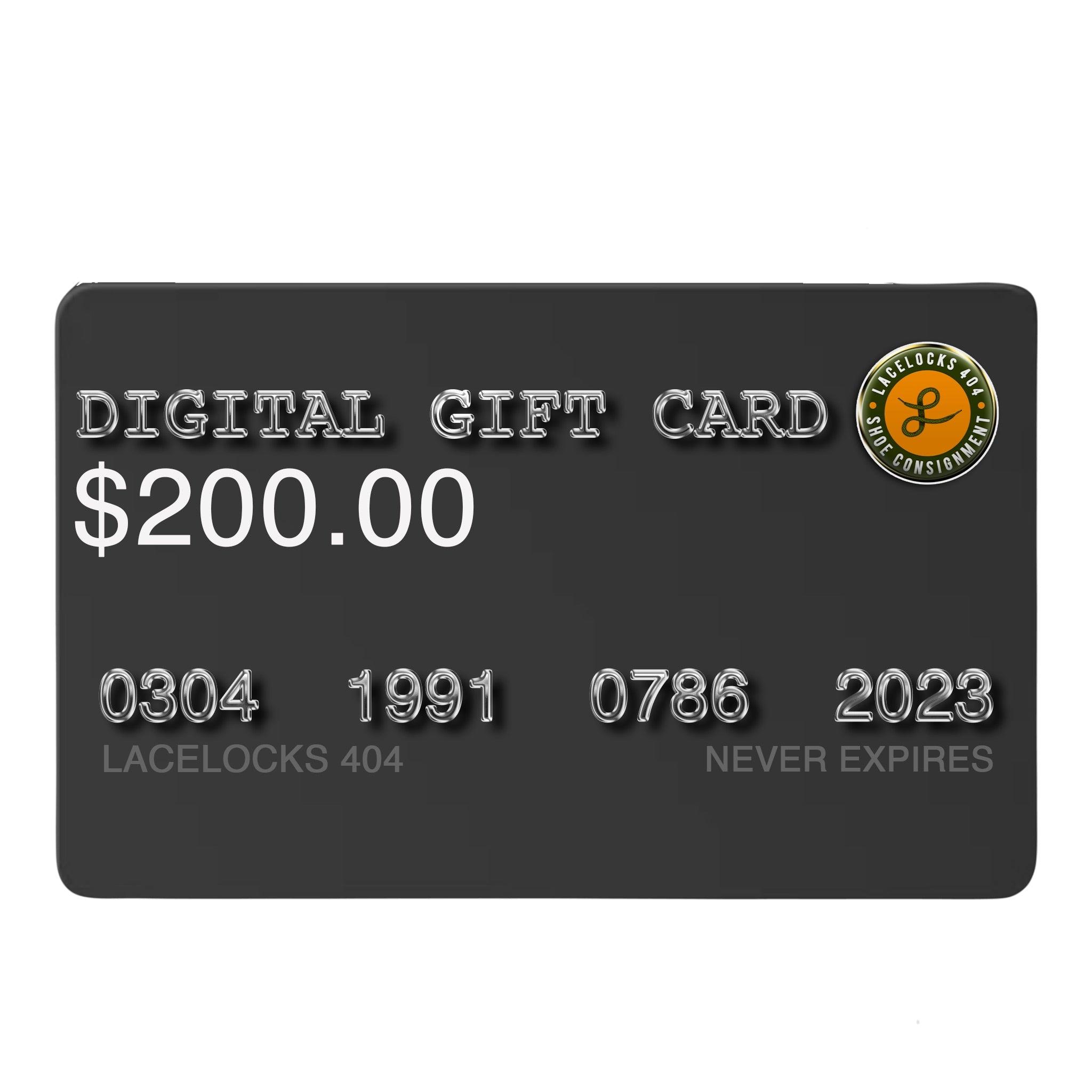 Lacelocks Digital Gift Card - Lacelocks404