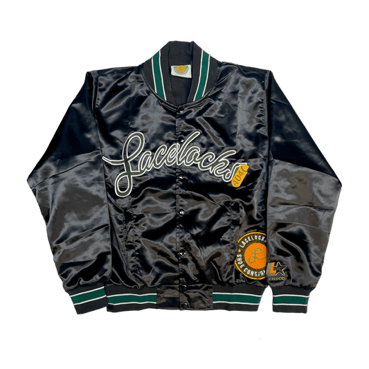 Lacelocks Satin Bomber (Black) - Lacelocks404
