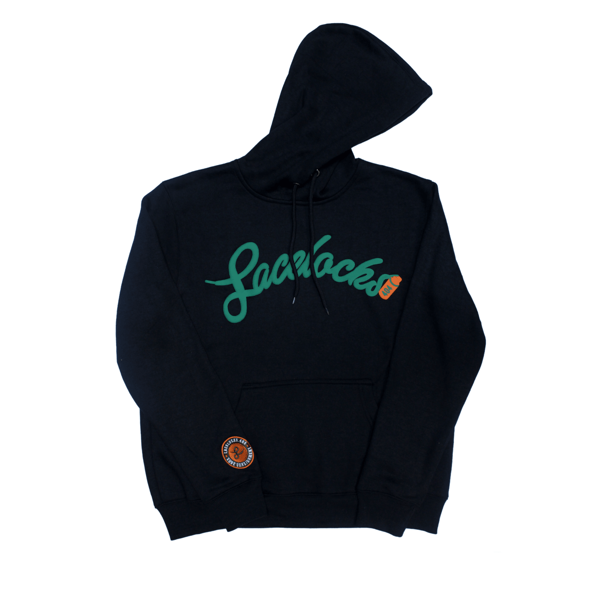 Lacelocks "Signature" Hoodie (Black) - Lacelocks404