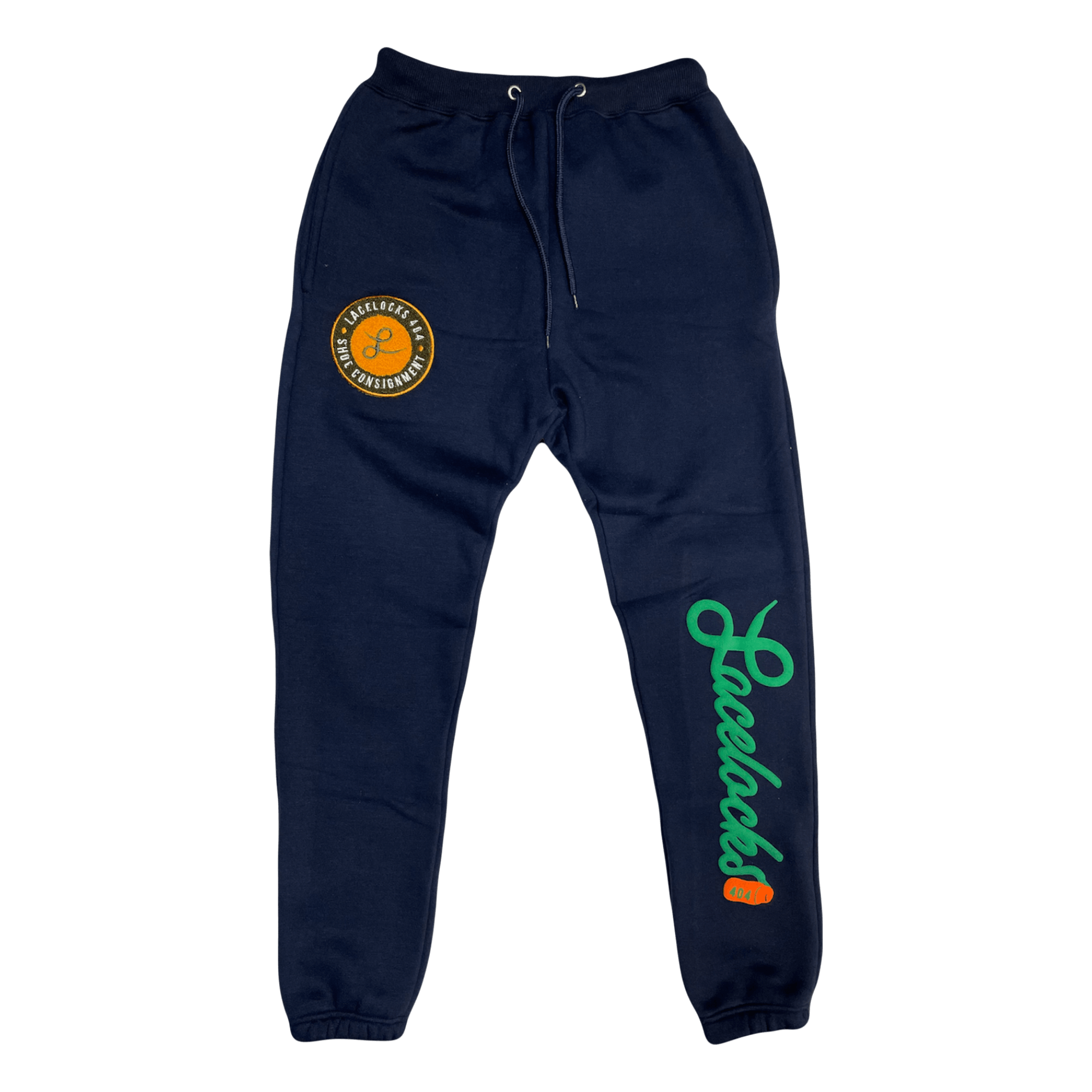 Lacelocks "Signature" Sweatpants (Navy) - Lacelocks404