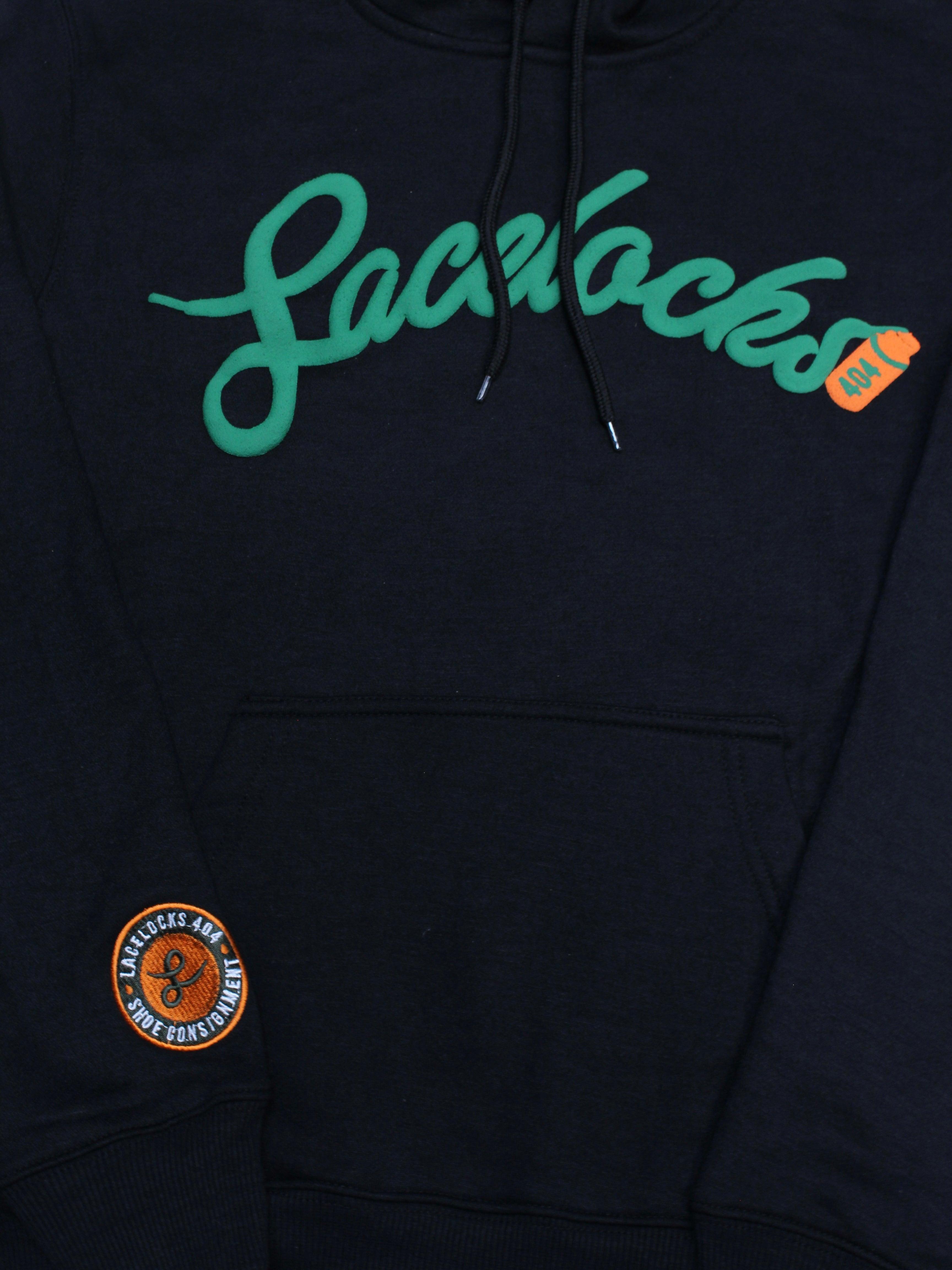 Lacelocks "Signature" Hoodie (Black) - Lacelocks404
