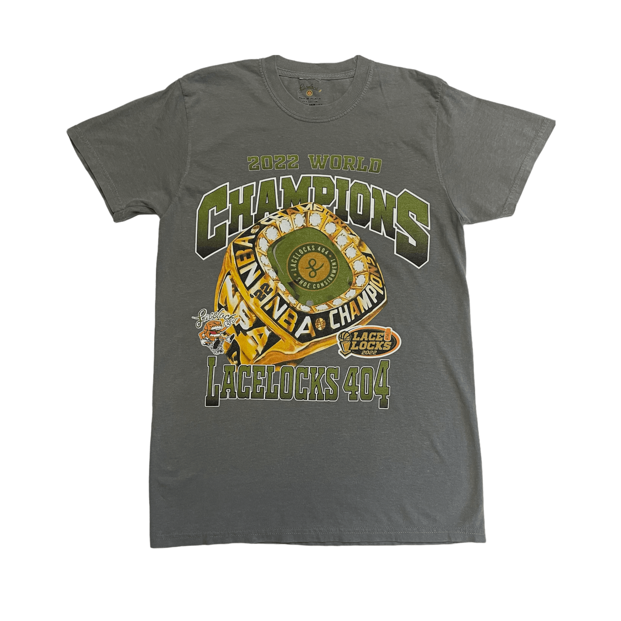 Lacelocks Ring Tee (Grey) - Lacelocks404